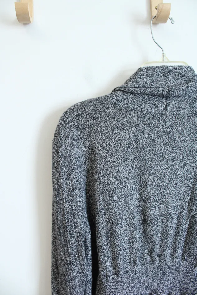 Apt 9 Gray Black Cardigan XL Petite APT9 Rings