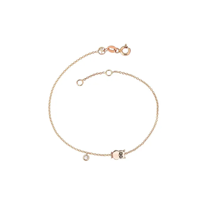 Bracelets Owl Solitaire Bracelet Kismet By Milka