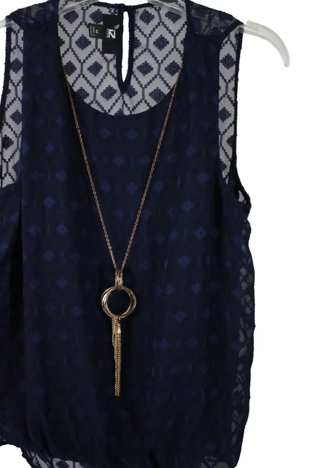 IZ Byer Blue Top M IZ Byer Rings