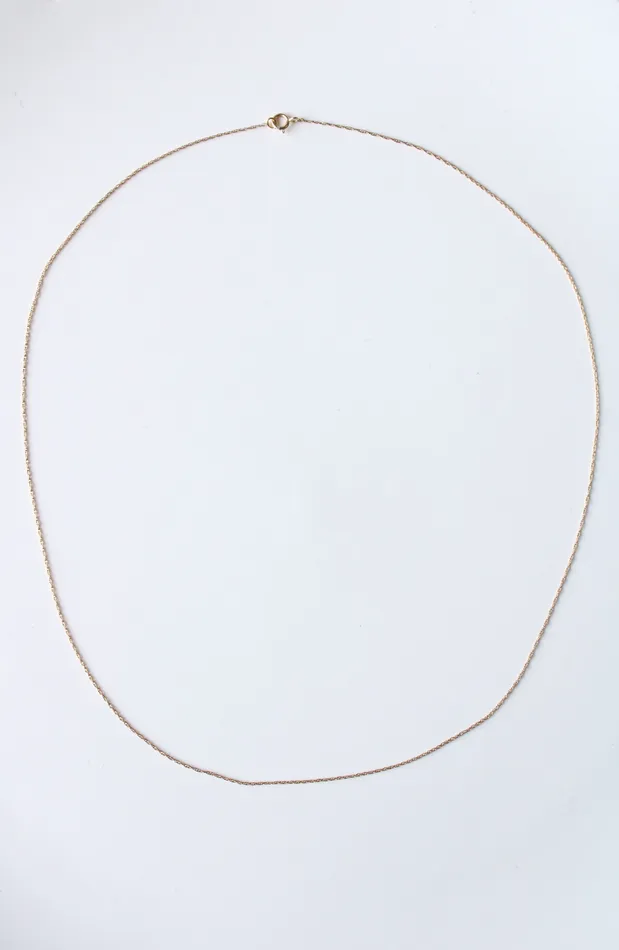 Jubilee Thrift Necklaces 585 Yellow Gold Delicate Chain Necklace