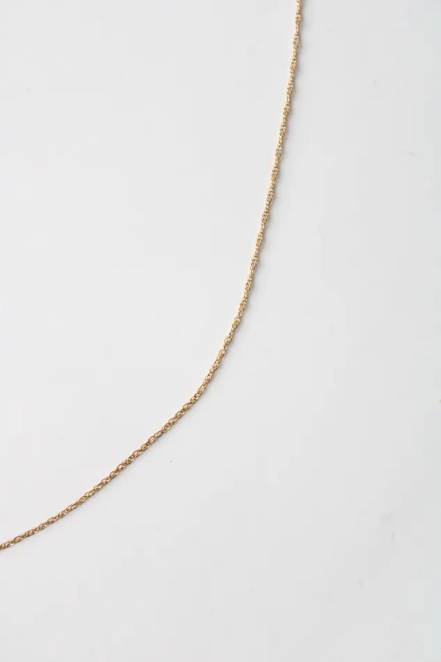 Jubilee Thrift Necklaces 585 Yellow Gold Delicate Chain Necklace