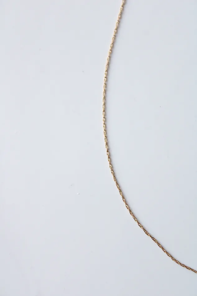 Jubilee Thrift Necklaces 585 Yellow Gold Delicate Chain Necklace