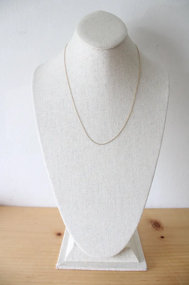 Jubilee Thrift Necklaces 585 Yellow Gold Delicate Chain Necklace