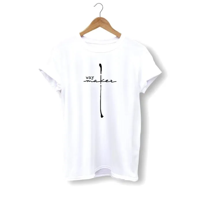 Necklaces Lords Guidance Christian TShirt br Way Maker Cross