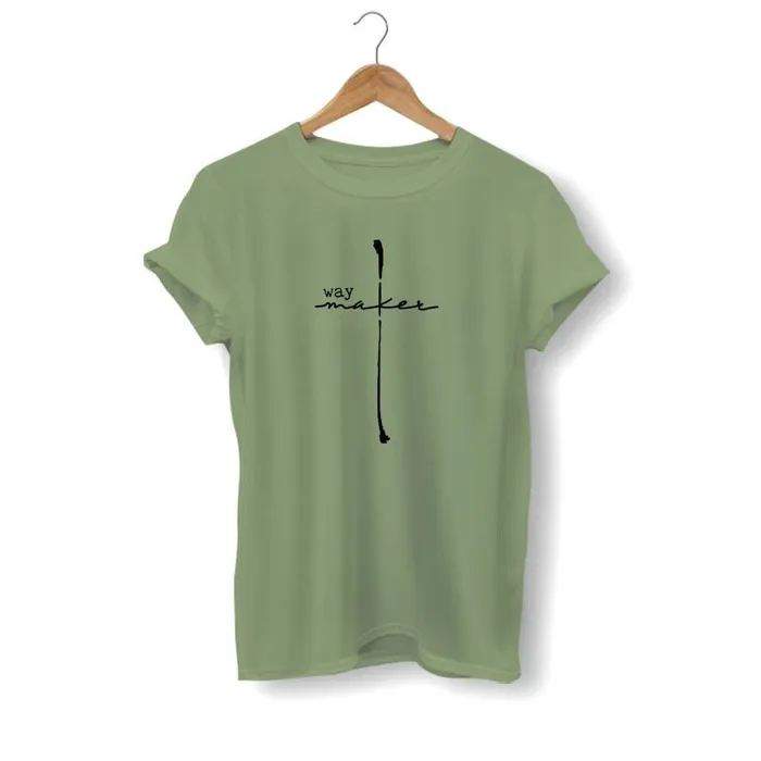 Necklaces Lords Guidance Christian TShirt br Way Maker Cross