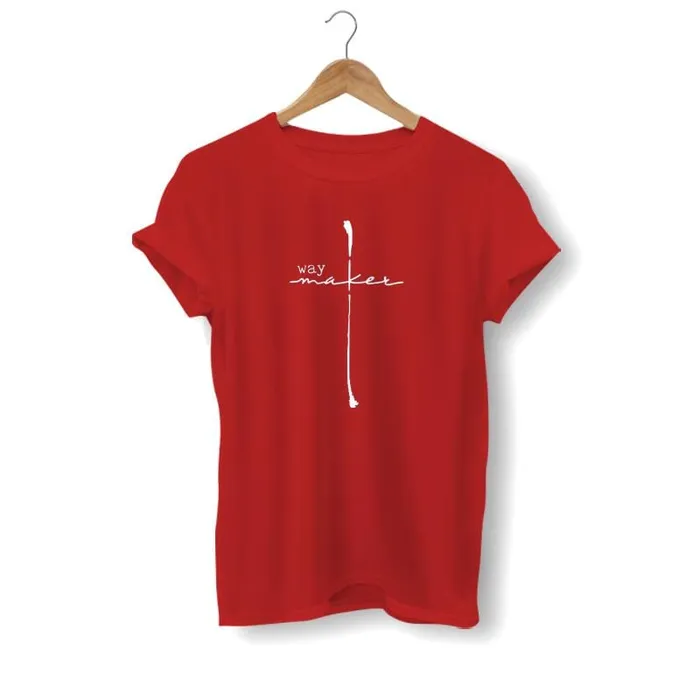 Necklaces Lords Guidance Christian TShirt br Way Maker Cross