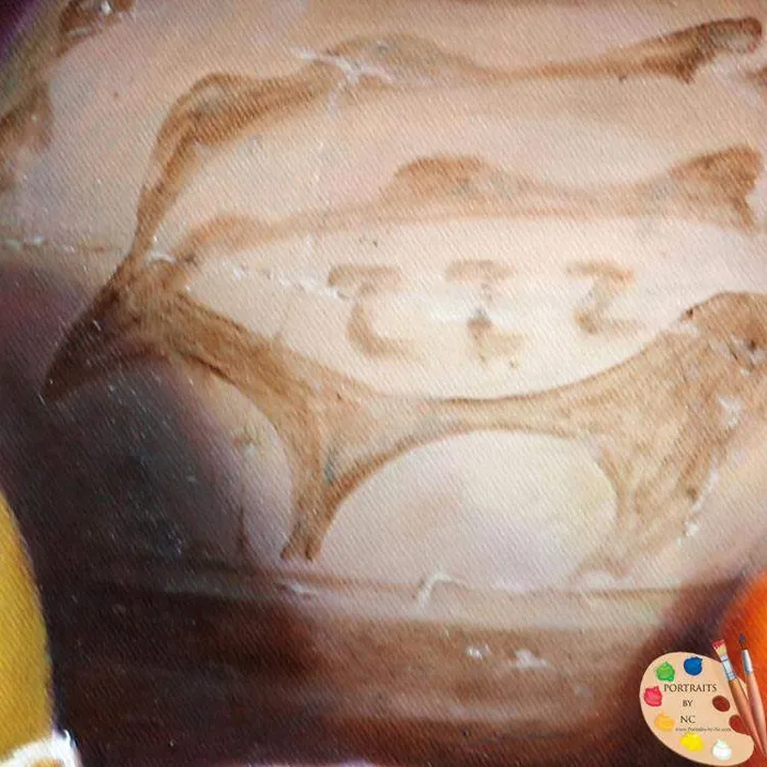 Still Life Painting Iranian Jar Print 55 Portraits by NC Earrings