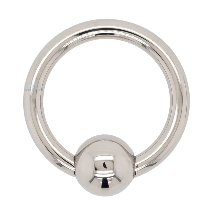Anatometal Rings Titanium Captive Bead Ring CBR High Polish