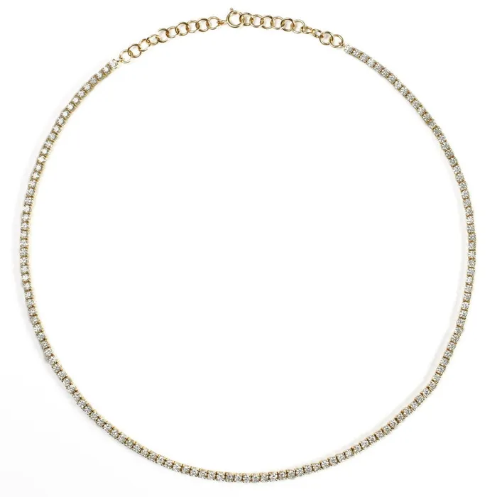 Necklaces Diamond Tennis Choker Alexis Jae