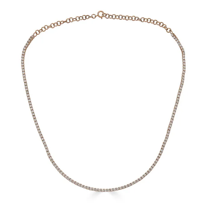 Necklaces Diamond Tennis Choker Alexis Jae