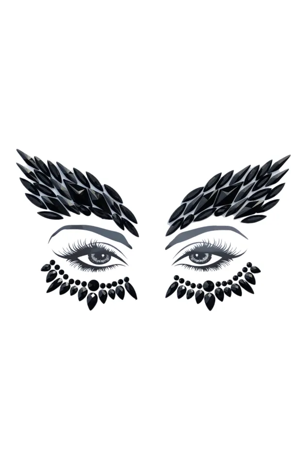 Rings Midnight Owl Rhinestone Crystal Face Jewels THE LUMi SHOP