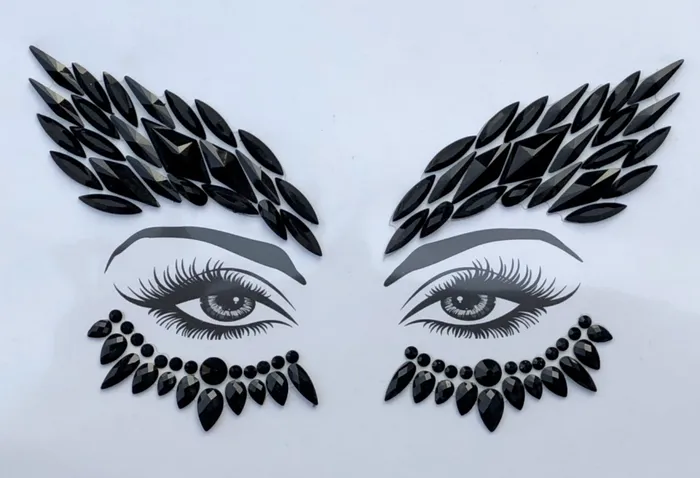 Rings Midnight Owl Rhinestone Crystal Face Jewels THE LUMi SHOP