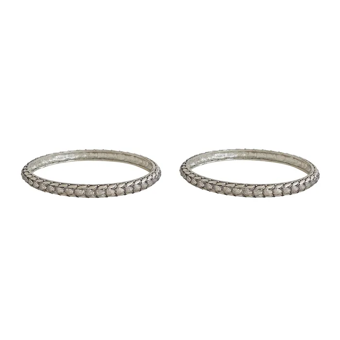 Rings Teejh Kamboja Silver Oxidized Bangles