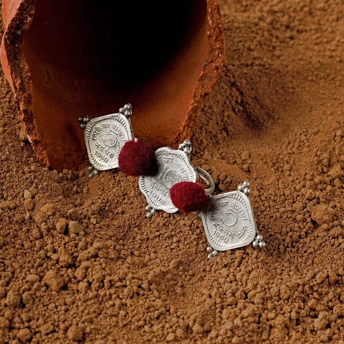 Teejh Teejh Masha Coin Ring Rings