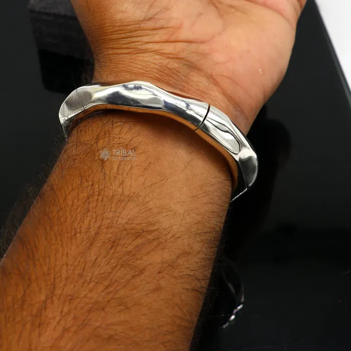 925 sterling silver plain shiny bright bangle bracelet kada excellent gifting stylish fancy bangle mens or girls kada jewelry nsk746 TRIBAL ORNAMENTS Bracelets 925 sterling silver plain shiny bright bangle bracelet kada excellent gifting stylish fancy bangle mens or girls kada jewelry nsk746 TRIBAL ORNAMENTS Bracelets
