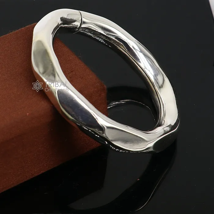 925 sterling silver plain shiny bright bangle bracelet kada excellent gifting stylish fancy bangle mens or girls kada jewelry nsk746 TRIBAL ORNAMENTS Bracelets 925 sterling silver plain shiny bright bangle bracelet kada excellent gifting stylish fancy bangle mens or girls kada jewelry nsk746 TRIBAL ORNAMENTS Bracelets