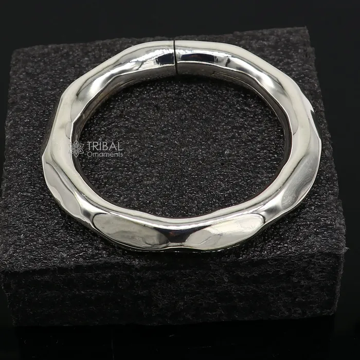 925 sterling silver plain shiny bright bangle bracelet kada excellent gifting stylish fancy bangle mens or girls kada jewelry nsk746 TRIBAL ORNAMENTS Bracelets 925 sterling silver plain shiny bright bangle bracelet kada excellent gifting stylish fancy bangle mens or girls kada jewelry nsk746 TRIBAL ORNAMENTS Bracelets