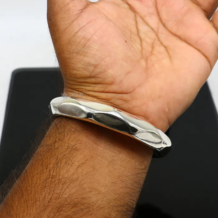 925 sterling silver plain shiny bright bangle bracelet kada excellent gifting stylish fancy bangle mens or girls kada jewelry nsk746 TRIBAL ORNAMENTS Bracelets 925 sterling silver plain shiny bright bangle bracelet kada excellent gifting stylish fancy bangle mens or girls kada jewelry nsk746 TRIBAL ORNAMENTS Bracelets