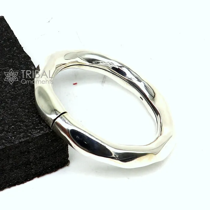925 sterling silver plain shiny bright bangle bracelet kada excellent gifting stylish fancy bangle mens or girls kada jewelry nsk746 TRIBAL ORNAMENTS Bracelets 925 sterling silver plain shiny bright bangle bracelet kada excellent gifting stylish fancy bangle mens or girls kada jewelry nsk746 TRIBAL ORNAMENTS Bracelets