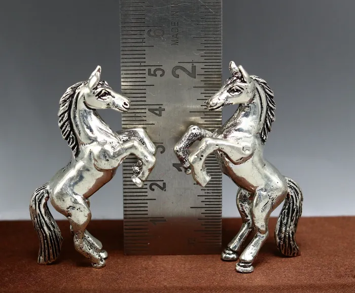 Amazing stylish unicorn horse small statue handmade sterling silver article from india art536 TRIBAL ORNAMENTS Rings