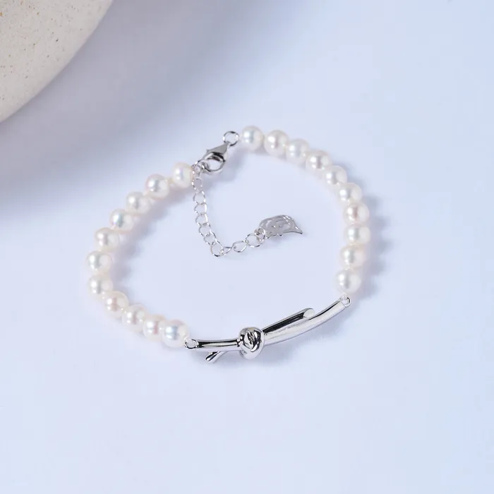 Bracelets Pearly Lustre Top Lustre Freshwater Pearl Bracelet WB00236 X Collection