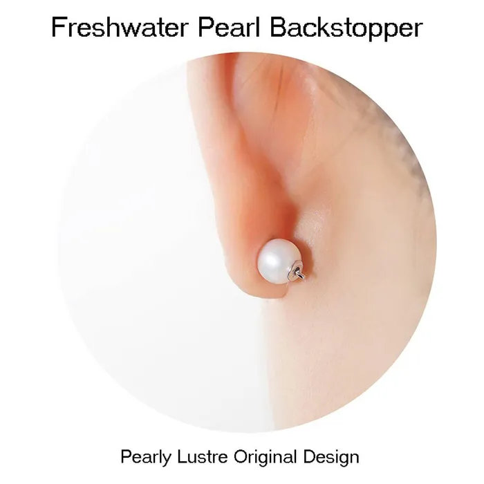 Earrings Pearly Lustre Elegant Freshwater Pearl Earrings WE00237