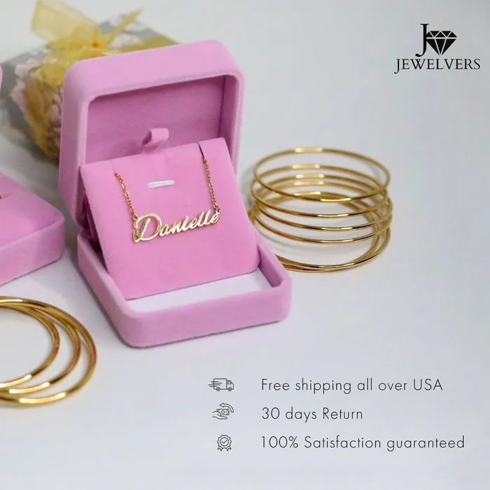 Jewelvers Necklaces 18K GoldFilled Toggle Clasp Necklace for Women Jewelvers Necklaces 18K GoldFilled Toggle Clasp Necklace for Women