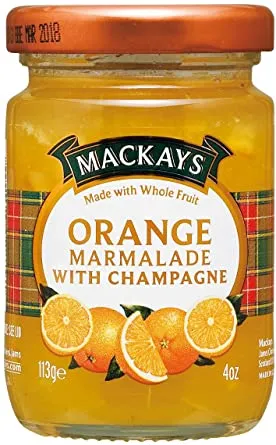 Necklaces Dovetale Collections MacKays Orange Marmalade with Champagne