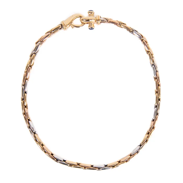 PreOwned TriTone Sapphire Necklace STORE 5a Necklaces