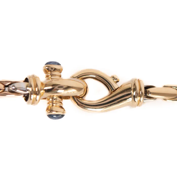 PreOwned TriTone Sapphire Necklace STORE 5a Necklaces