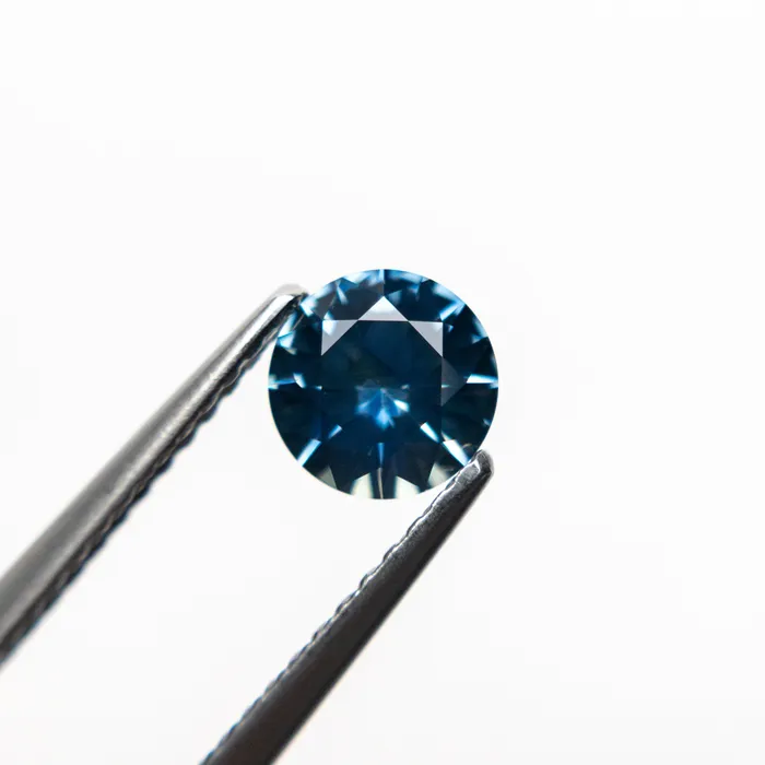 Rings 074ct 553x551x345mm Round Brilliant Sapphire 2225302 Misfit Gems