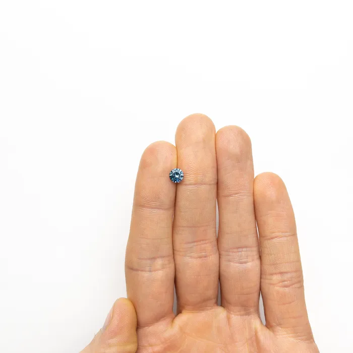 Rings 074ct 553x551x345mm Round Brilliant Sapphire 2225302 Misfit Gems
