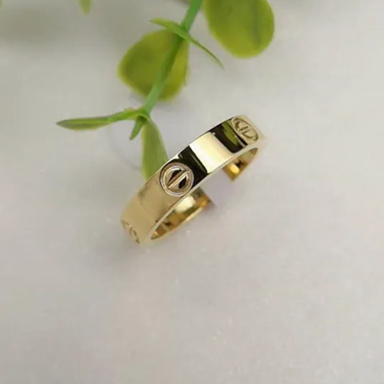 Rings 18K GoldFilled Band Ring Jewelvers Rings 18K GoldFilled Band Ring Jewelvers