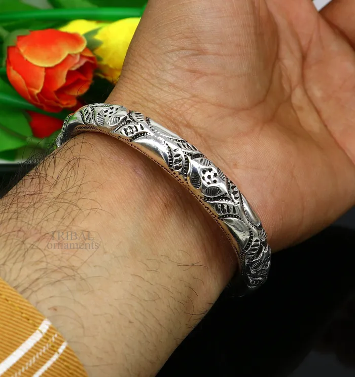 TRIBAL ORNAMENTS 925 Sterling silver handmade Lord Shiva trident trishul kada Bahubali bracelet with Rudraksha beads customized Mahadeva trident kada nsk445 Bracelets TRIBAL ORNAMENTS 925 Sterling silver handmade Lord Shiva trident trishul kada Bahubali bracelet with Rudraksha beads customized Mahadeva trident kada nsk445 Bracelets