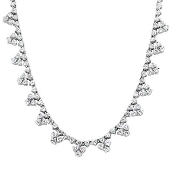 14kt White Gold Prong Set Necklace With 800ct Diamonds NEC21750 Diamond Source NYC Necklaces 14kt White Gold Prong Set Necklace With 800ct Diamonds NEC21750 Diamond Source NYC Necklaces