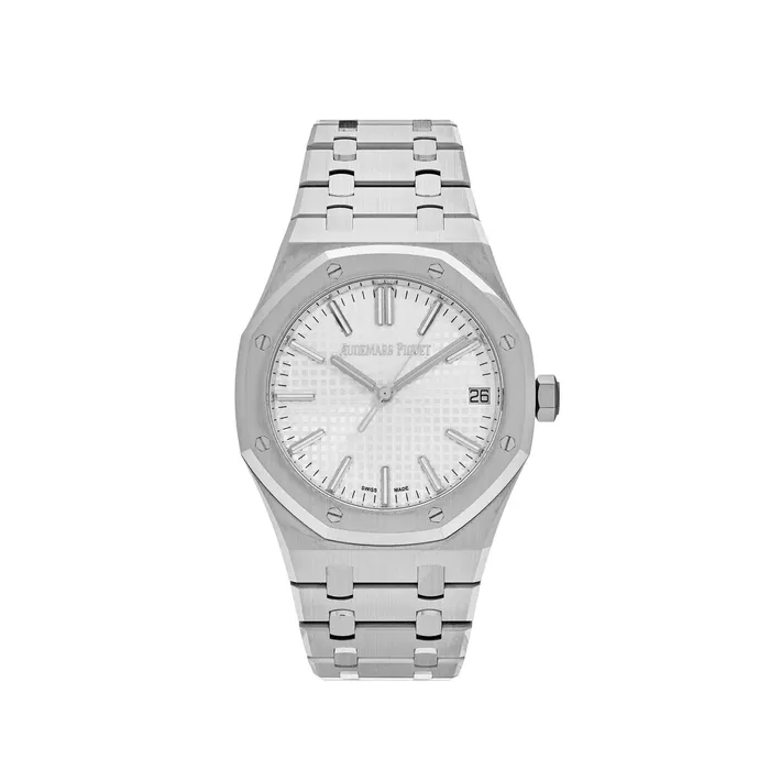 Audemars Piguet Bracelets Audemars Piguet Royal Oak Selfwinding 41mm Mens Watch Ref 15510STOO1320ST08 Silver Dial Stainless Steel Bracelet Audemars Piguet Bracelets Audemars Piguet Royal Oak Selfwinding 41mm Mens Watch Ref 15510STOO1320ST08 Silver Dial Stainless Steel Bracelet