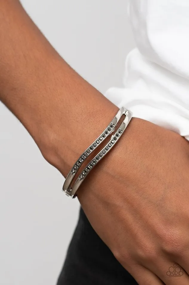Bracelets Paparazzi Bracelet Gen Z Glamour Silver Paparazzi Jewelry