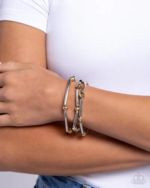 Bracelets Paparazzi Bracelet Stacked Shopaholic Paparazzi Jewelry