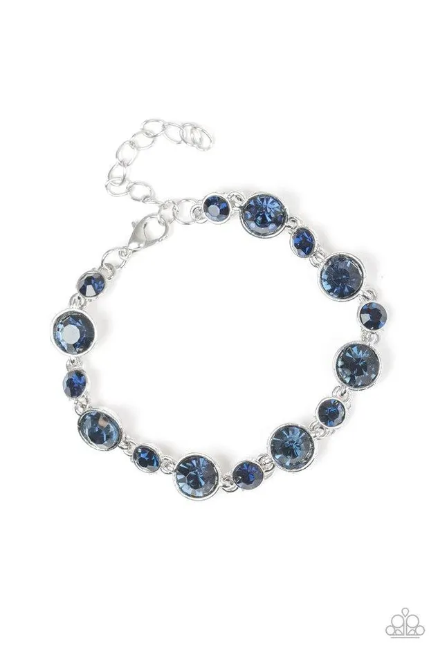 Bracelets Paparazzi Bracelet Starstruck Sparkle Blue Paparazzi Jewelry
