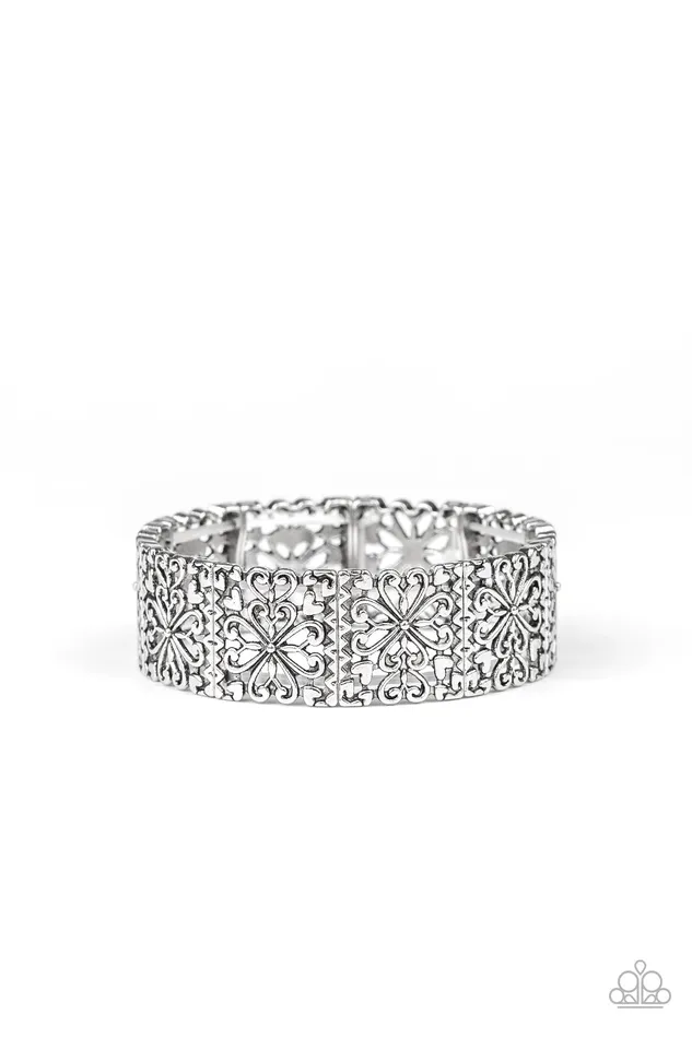 Bracelets Paparazzi Bracelet Summer Scandal Silver Paparazzi Jewelry