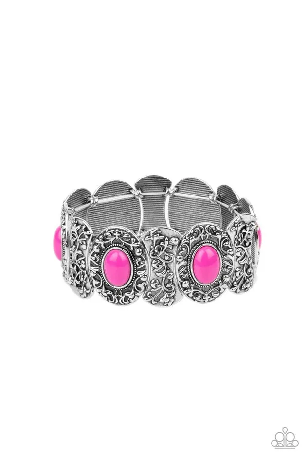 Bracelets Paparazzi Bracelet Versailles Vineyard Pink Paparazzi Jewelry Bracelets Paparazzi Bracelet Versailles Vineyard Pink Paparazzi Jewelry