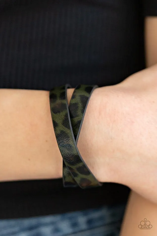 Bracelets Paparazzi Jewelry Paparazzi Bracelet All GRRirl Green
