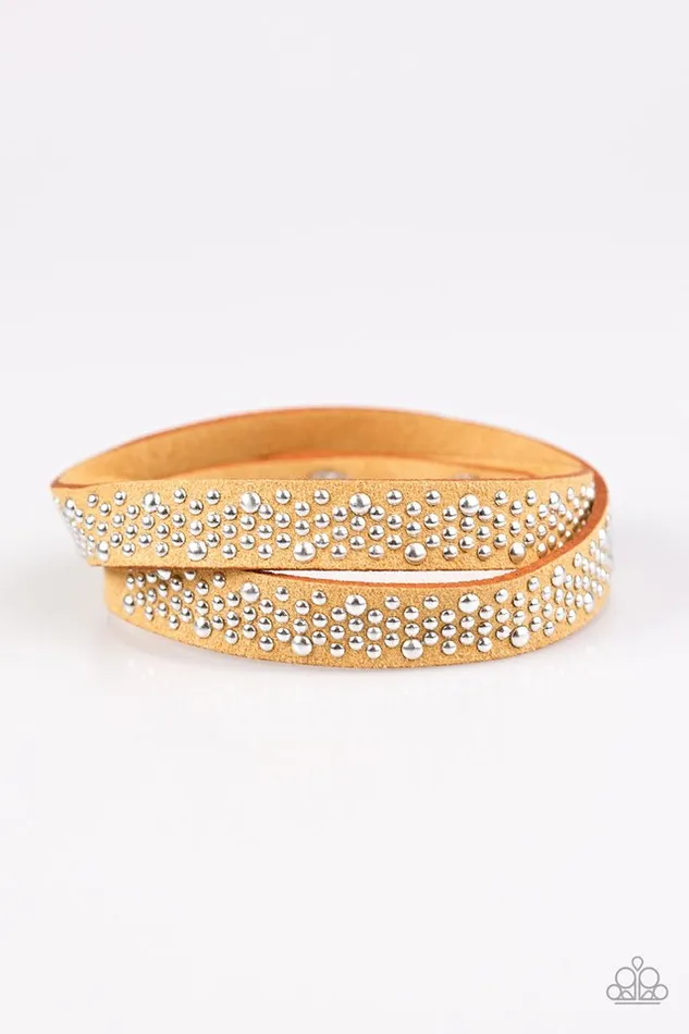 Bracelets Paparazzi Jewelry Paparazzi Bracelet Always Be SHINE Yellow