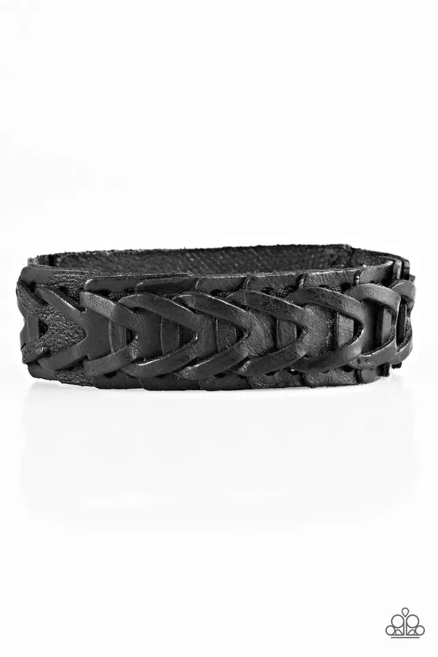 Bracelets Paparazzi Jewelry Paparazzi Bracelet Back Country Black