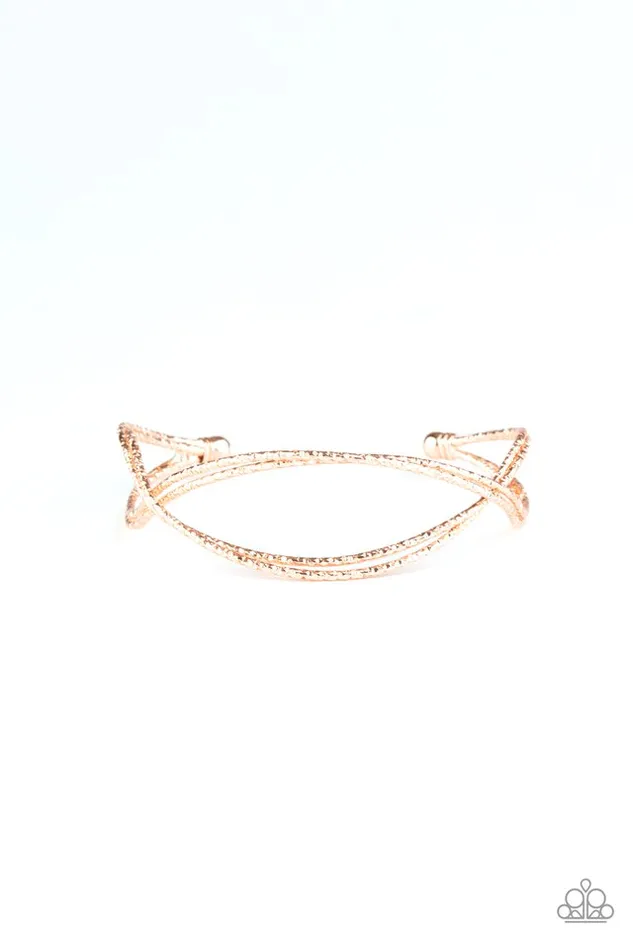 Bracelets Paparazzi Jewelry Paparazzi Bracelet Bending Over Backwards Rose Gold Bracelets Paparazzi Jewelry Paparazzi Bracelet Bending Over Backwards Rose Gold