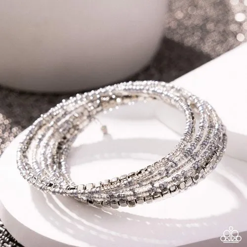Bracelets Paparazzi Jewelry Paparazzi Bracelet Best Way to Unwind Silver Bracelets Paparazzi Jewelry Paparazzi Bracelet Best Way to Unwind Silver