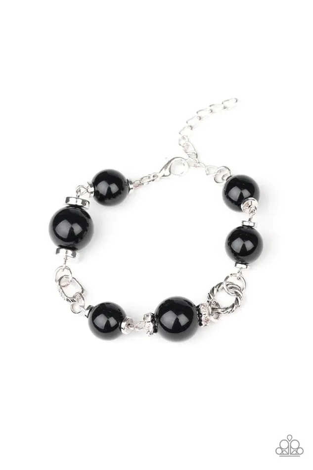 Bracelets Paparazzi Jewelry Paparazzi Bracelet Boardroom Baller Black