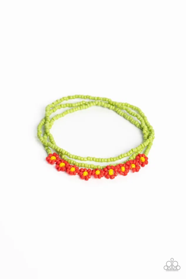 Bracelets Paparazzi Jewelry Paparazzi Bracelet Buzzworthy Botanicals Red Bracelets Paparazzi Jewelry Paparazzi Bracelet Buzzworthy Botanicals Red