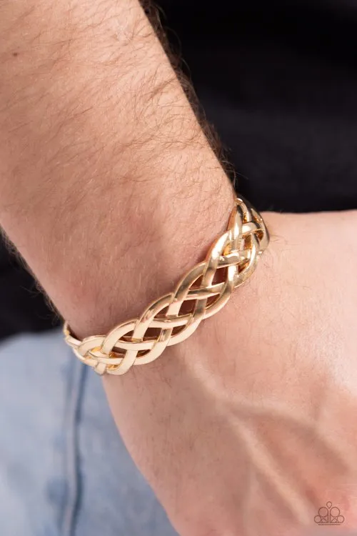 Bracelets Paparazzi Jewelry Paparazzi Bracelet Celtic Cuff Gold