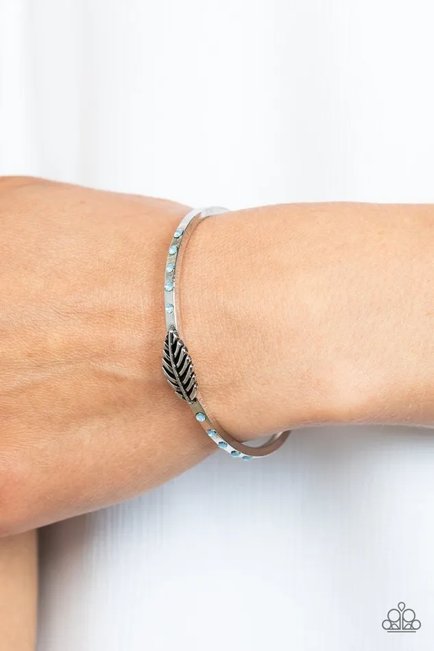 Bracelets Paparazzi Jewelry Paparazzi Bracelet FreeSpirited Shimmer Blue
